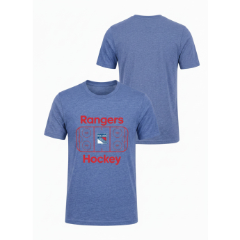 New York Rangers tricou de copii Goal Tender Ss Triblend