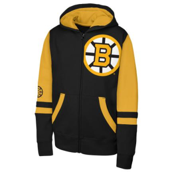 Boston Bruins hanorac cu glugă pentru copii Face Off Fz Flc Hd