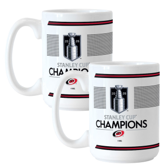 Carolina Hurricanes cană NHL 2026 Stanley Cup Champions Two-Piece Set