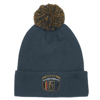 Vegas Golden Knights căciula de iarnă pentru copii Draft Beanie Cuff With Pom