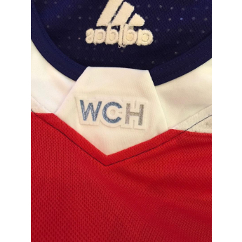 Echipa națională de hochei tricou de hochei Czech republic Adidas World Cup 2016 Authentic Jersey red