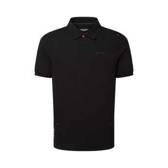 Aston Martin tricou polo AMR Logo black 2026
