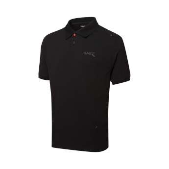 Aston Martin tricou polo AMR Logo black 2026