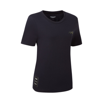 Aston Martin tricou de dama AMR Logo navy 2026