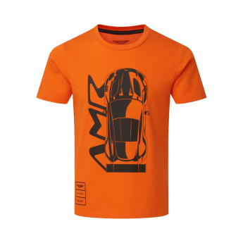 Aston Martin tricou de copii AMR Graphic orange 2026