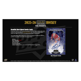 NHL cutii Cărți de hochei NHL 2025-26 Upper Deck O-Pee-Chee Platinum Blaster Box