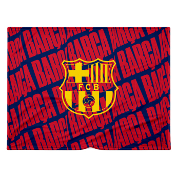 FC Barcelona pătură Logo yellow