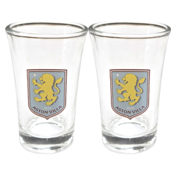 Aston Villa set 2 figurine 2pk Shot Glass Set