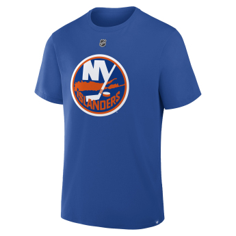 New York Islanders tricou de bărbați Matthew Schaefer #48 Fanatics Authentic Stack Name & Number T-Shirt - Royal