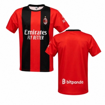 AC Milan tricou de fotbal pentru copii 26/27 home