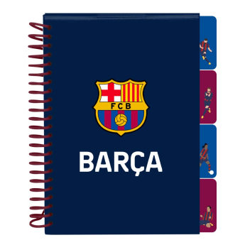 Notes A5 BARCELONA FC Colour