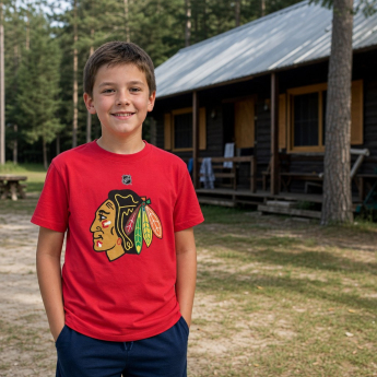 Chicago Blackhawks tricou de copii Primary Logo Tee