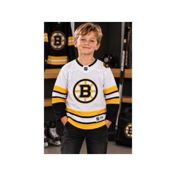 Boston Bruins tricoul de copii NHL Premier White/Away