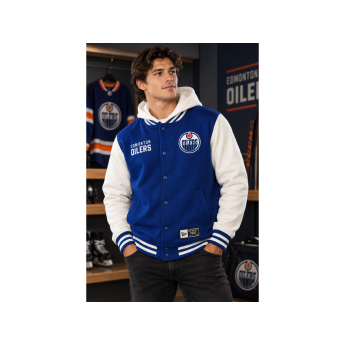 Edmonton Oilers hanorac de bărbați NHL College Hoodie