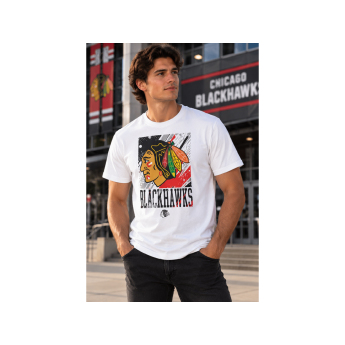 Chicago Blackhawks tricou de bărbați NHL Oversized Tee