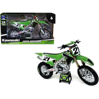 Model motocyklu Kawasaki KX 450 SR JASON ANDERSON 1:12