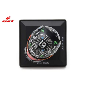 Model přilby SPARK Oscar Piastri USA GP F1 2025 1:5