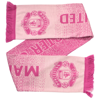 Manchester United eșarfă de iarnă Knit pink