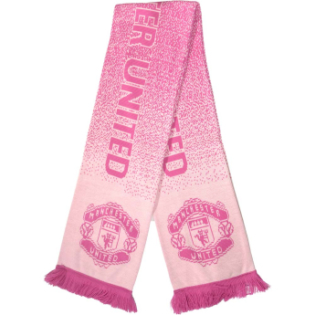 Šála MANCHESTER UNITED Knit pink