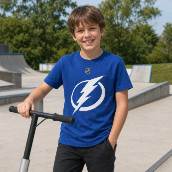 Tampa Bay Lightning tricou de copii Tampa Bay Lightning Primary Logo Tee