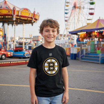 Boston Bruins tricou de copii Boston Bruins Primary Logo Tee