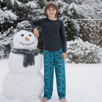 San Jose Sharks pantaloni de pijama pentru copii Colored Printed Pant