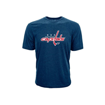 Washington Capitals tricou de bărbați blue Core Logo Tee1
