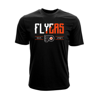 Philadelphia Flyers tricou de bărbați NHL Levelwear Splitter black