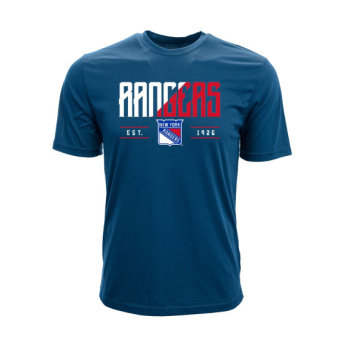 New York Rangers tricou de bărbați NHL Levelwear Splitter Tee