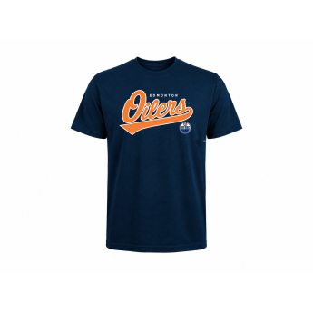 Edmonton Oilers tricou de bărbați NHL Tail Sweep Tee
