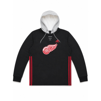 Pánská mikina Detroit Red Wings NHL Adidas Laces Hood