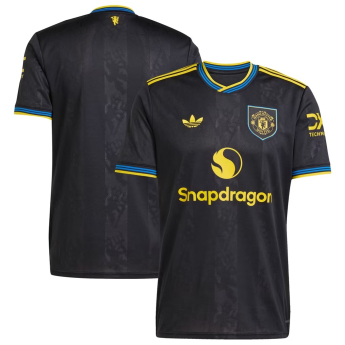 Manchester United tricou de fotbal 2025/26 Third Replica Jersey - Black