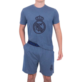Pyžamo REAL MADRID Short Blue Marl