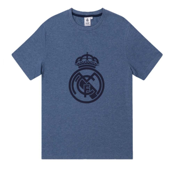 Real Madrid pijamale de bărbați Short Blue Marl