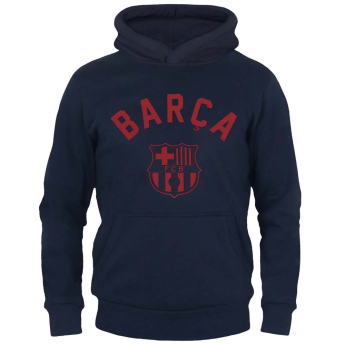 FC Barcelona hanorac cu glugă pentru copii Hoody blue