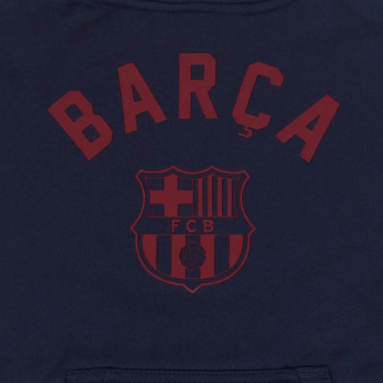 FC Barcelona hanorac cu glugă pentru copii Hoody blue