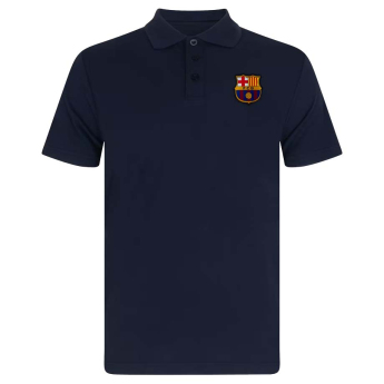 Polo BARCELONA FC Crest navy