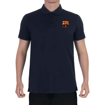 FC Barcelona tricou polo Crest navy
