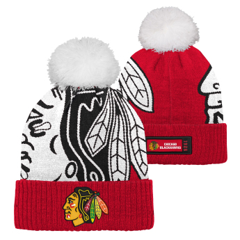 Chicago Blackhawks căciula de iarnă pentru copii Big Face