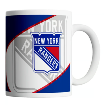New York Rangers cană SHADOW LOGO (330ml)