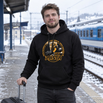 Boston Bruins hanorac de bărbați cu glugă David Pastrňák #88 Exclusive Collection
