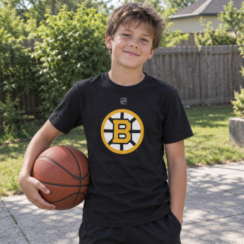 Boston Bruins tricou de copii Primary Logo Ss black