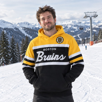 Boston Bruins hanorac de bărbați cu glugă Head Coach Hoodie black