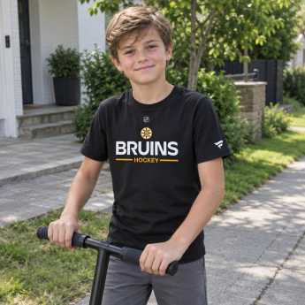 Boston Bruins tricou de copii Apro Wordmark Ss black