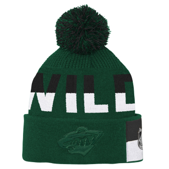 Minnesota Wild căciula de iarnă pentru copii Faceoff Jacquard Knit