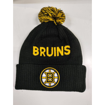 Boston Bruins căciula de iarnă pentru copii Cufed Knit With Pom