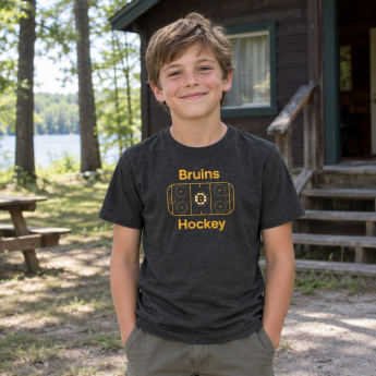 Boston Bruins tricou de copii Goal Tender Ss Triblend