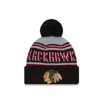 Chicago Blackhawks căciulă de iarnă NHL Pom Wordmark