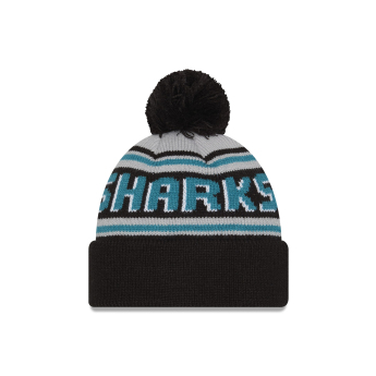 San Jose Sharks căciulă de iarnă NHL Pom Wordmark