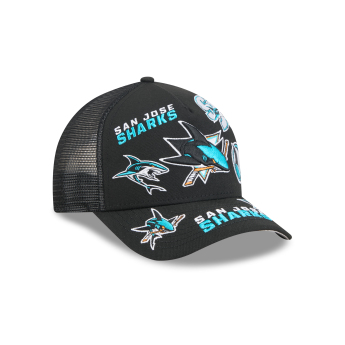 San Jose Sharks șapcă de baseball NHL 9FORTY M-Crown A-Frame Trucker All Over